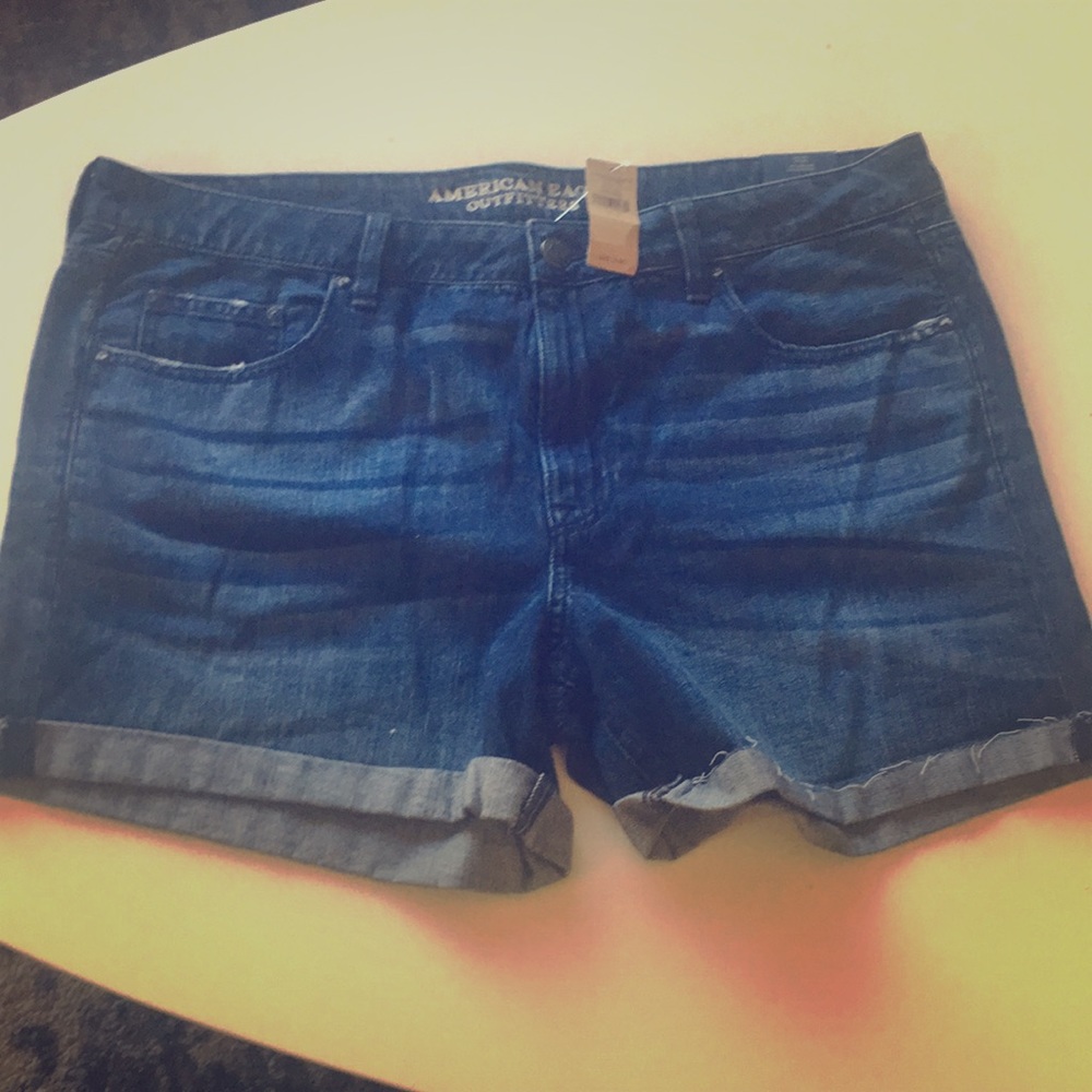 Denim shorts